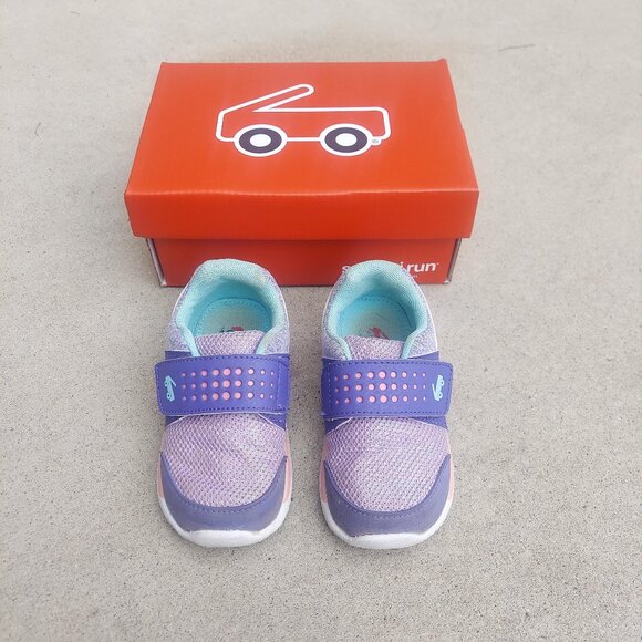 See Kai Run Ryder II Flexirun Purple/Mint - Picture 2 of 8